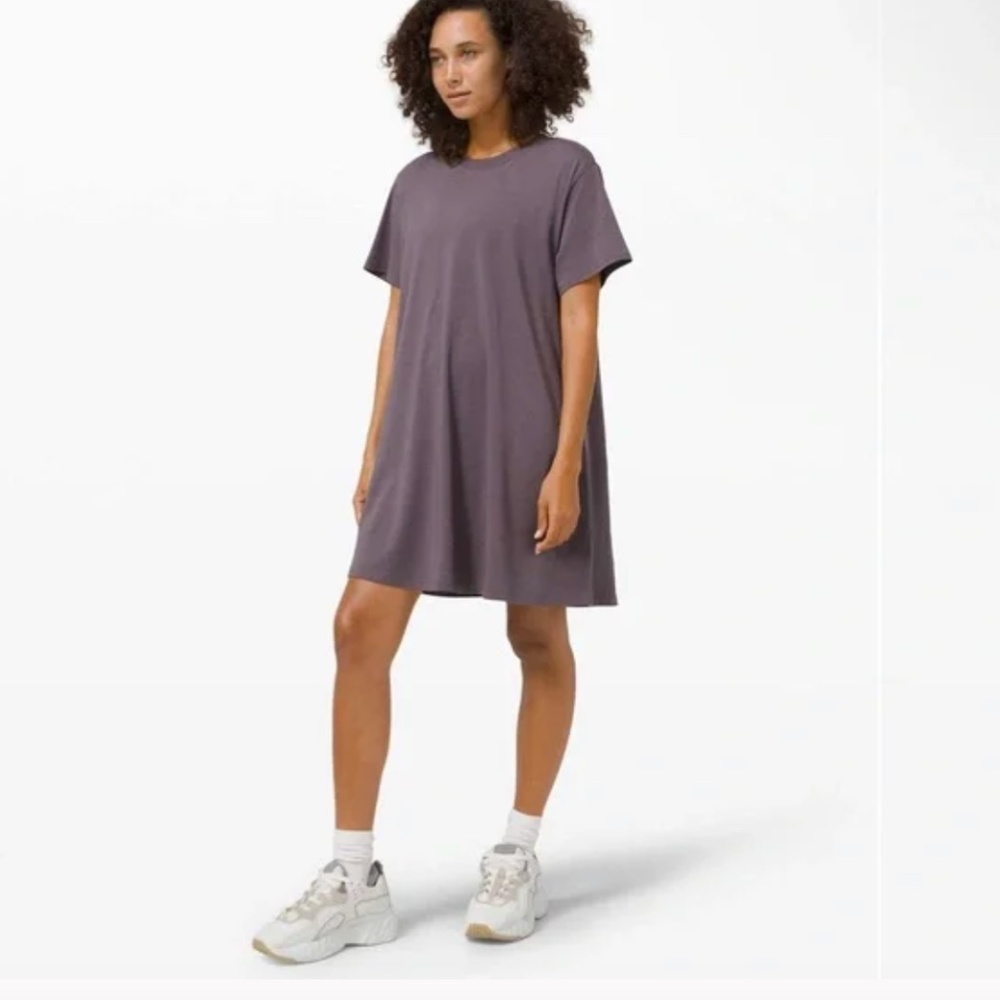 Lululemon All Yours Tee Dress * T-Shirt Dress * Like New